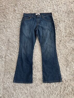 Levi's Dark Wash Stretch Bootcut Jeans